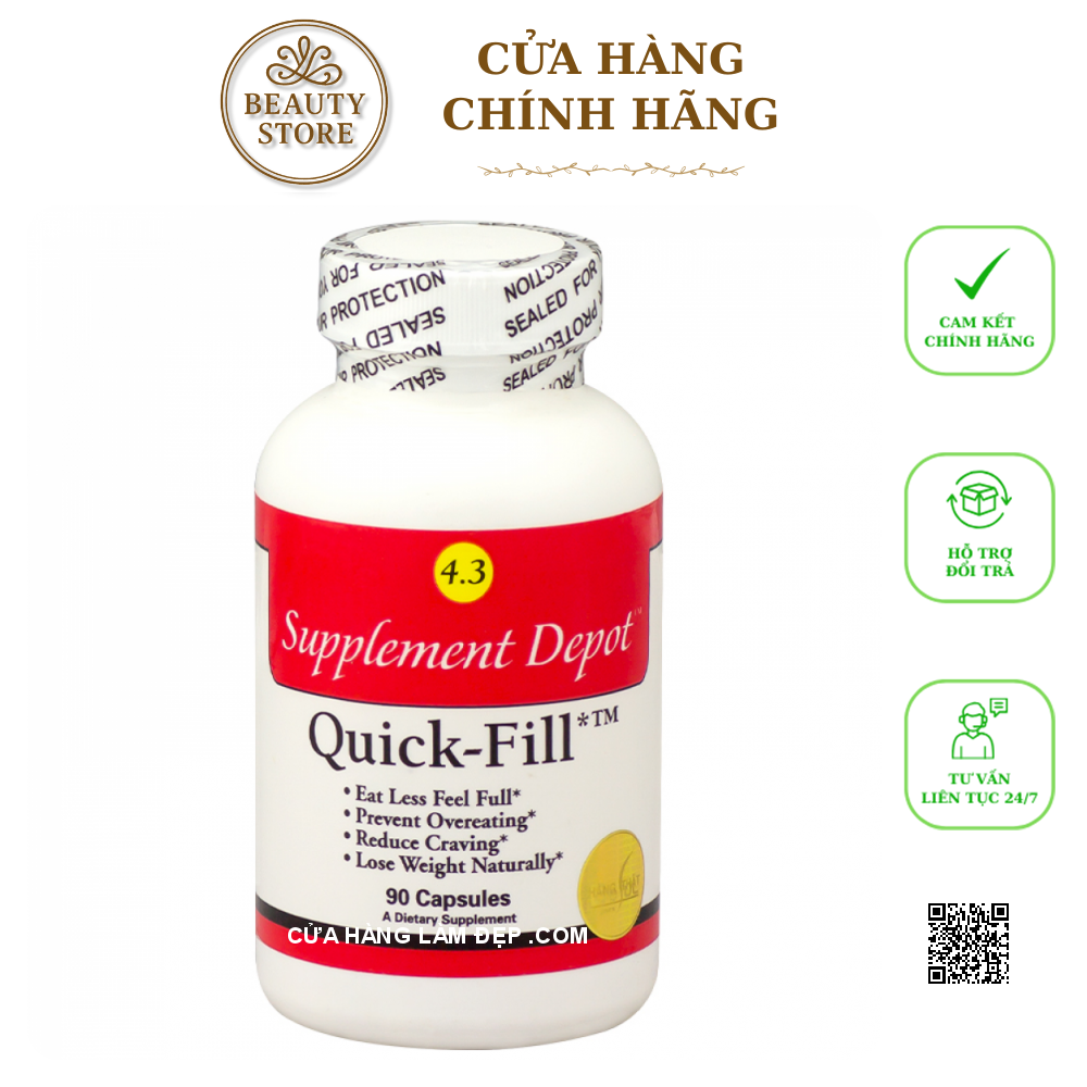 Viên Uống Hỗ Trợ Giảm Cân Quick Fill của Mỹ
