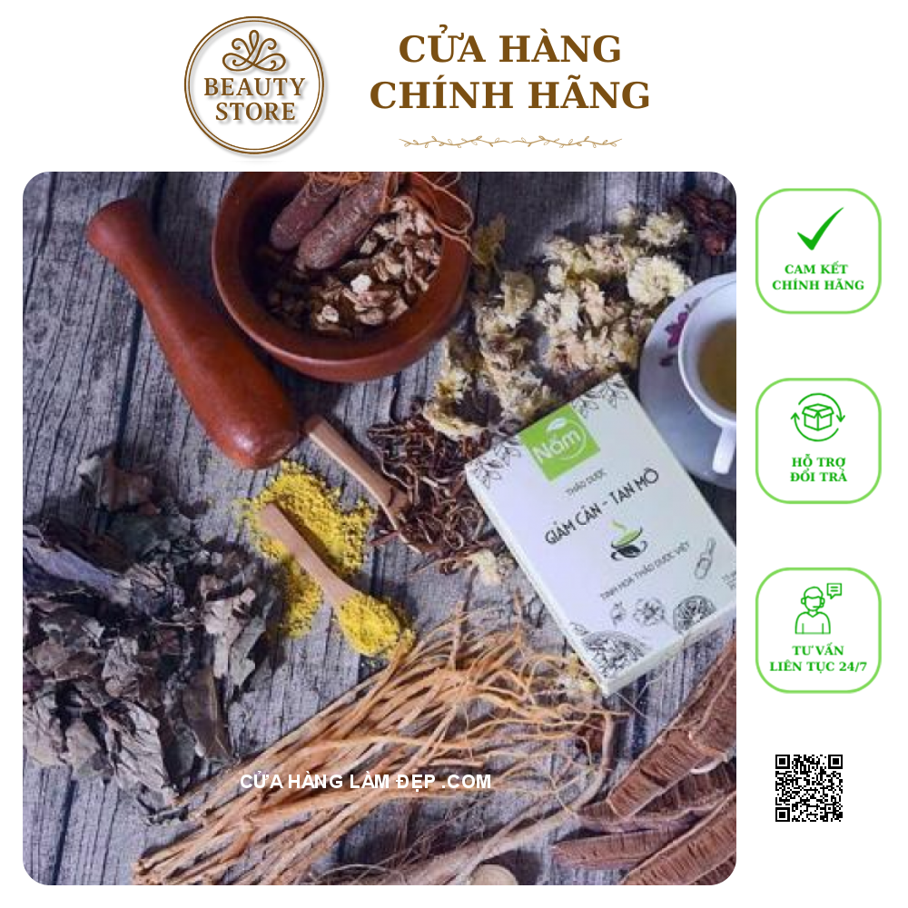 Thảo Dược Giảm Cân Tan Mỡ - Nấm (Mẫu mới 2019)