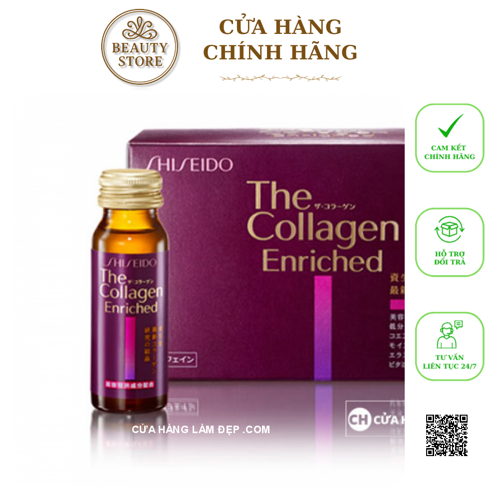 Nước Uống The Collagen Enriched Shiseido Nhật Bản