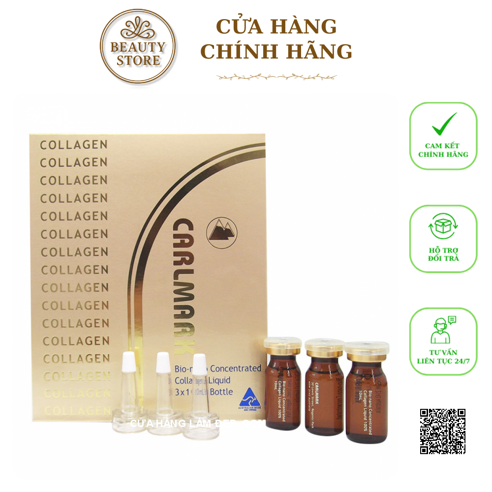 Serum Collagen Đậm Đặc Carlmark Bio Nano Hỗ Trợ Ngừa Lão Hóa, Nhăn Da Hiệu Quả