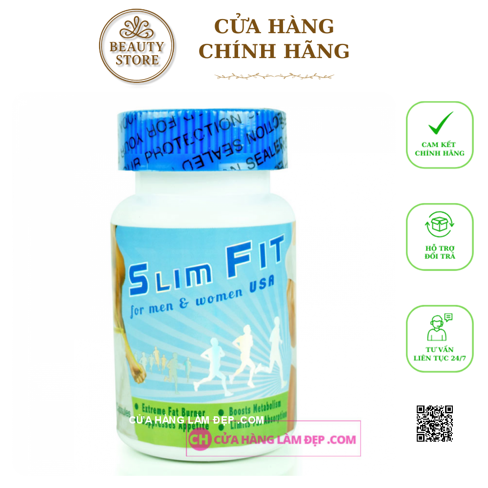 Viên uống giảm cân SLIMFIT USA MẪU MỚI VỀ 2019