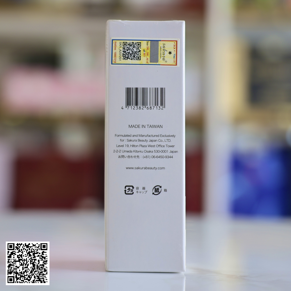 Serum Trắng Da, Hỗ Trợ Ngừa Lão Hóa Và Cấp Ẩm Sakura Placenta CoQ10 Serum Nhật Bản 40 Viên