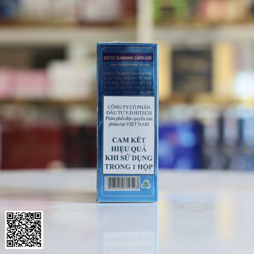 Viên Uống Giảm Cân Detox Slimming Capsules Từ Mỹ 2 Lọ x 21 Viên