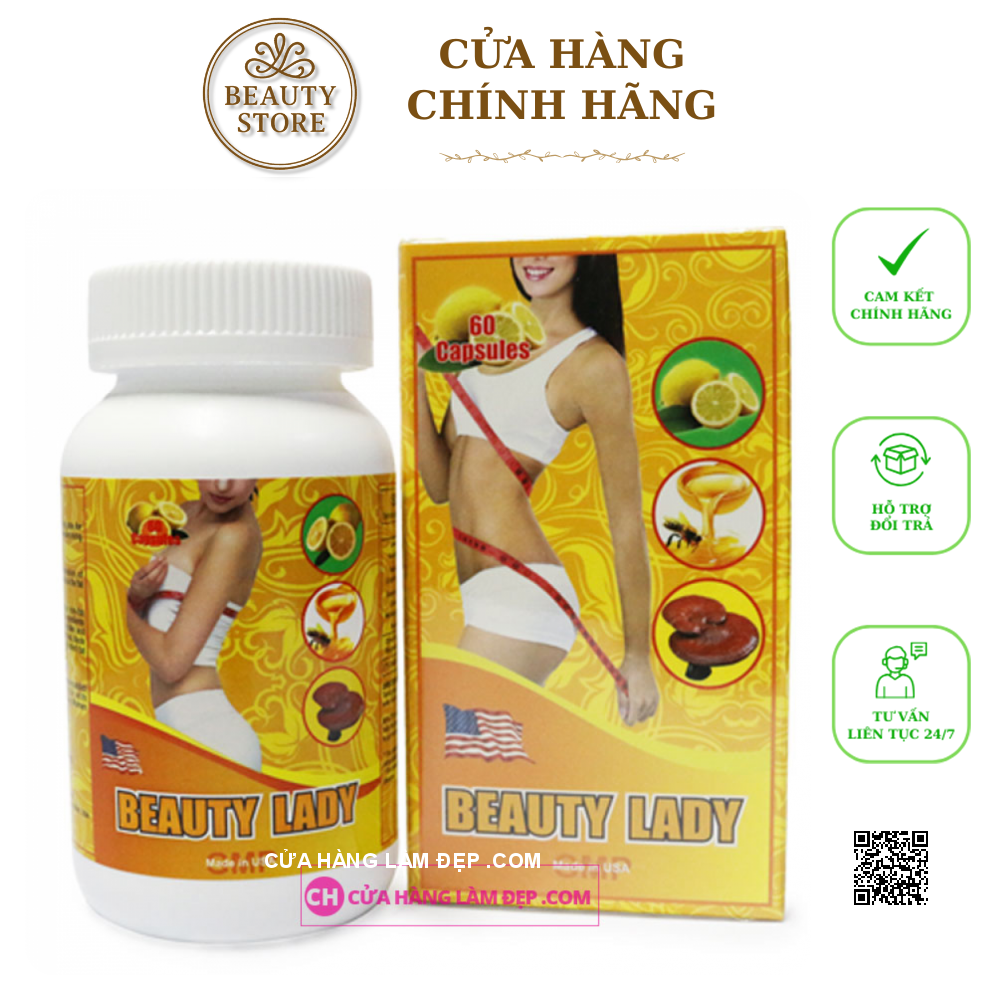 VIÊN UỐNG GIẢM CÂN BEAUTY LADY