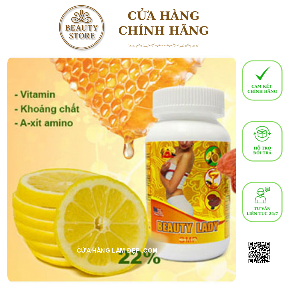 VIÊN UỐNG GIẢM CÂN BEAUTY LADY