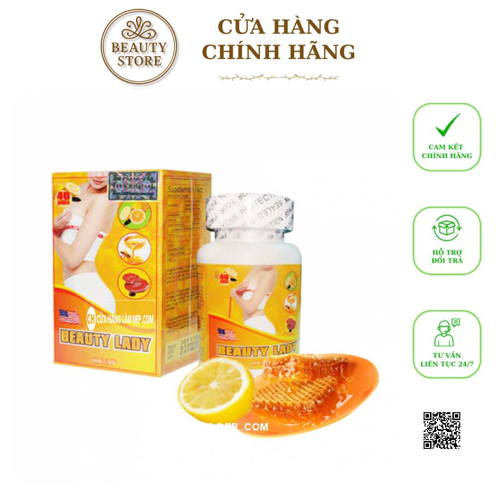 VIÊN UỐNG GIẢM CÂN BEAUTY LADY