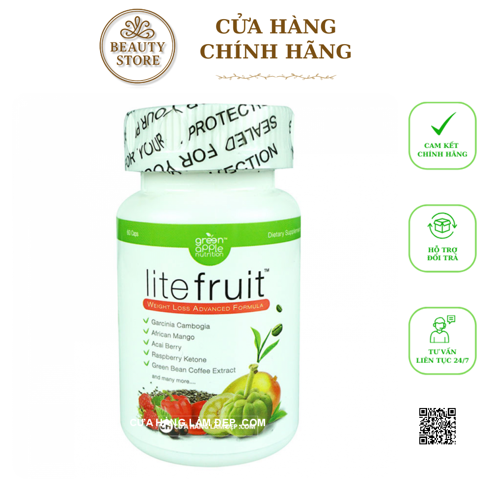Viên Uống Giảm Cân Từ Trái Cây TPCN Lite Fruit
