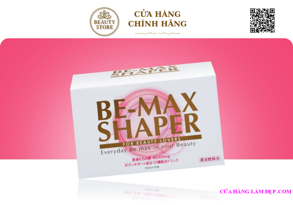 Nước uống hỗ trợ giảm cân Be-Max Shaper (Hộp 10 chai x 50ml)