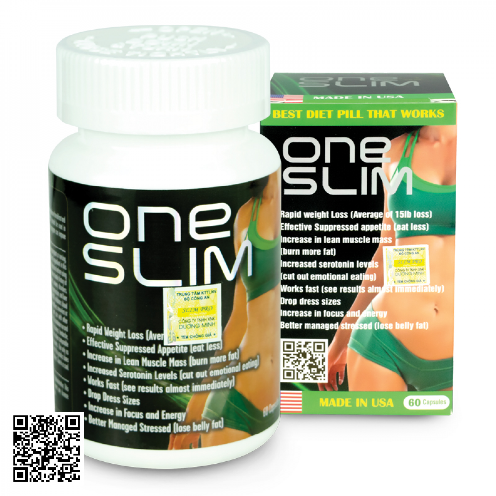 Viên Uống Giảm Cân One Slim 60 viên của Mỹ