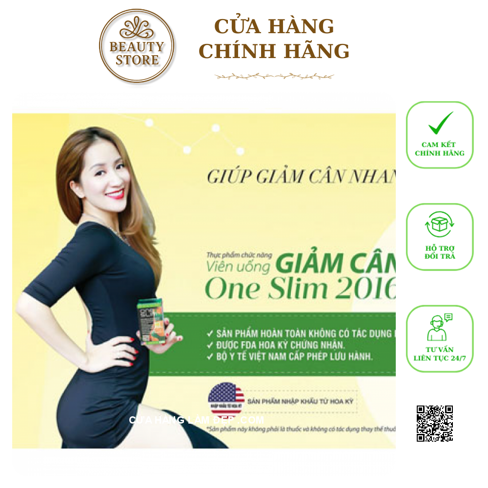 Viên Uống Giảm Cân One Slim 60 viên của Mỹ