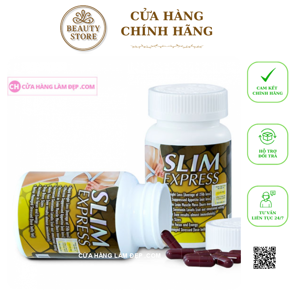 Viên Uống Giảm Cân Slim Express 60 Viên Của Mỹ