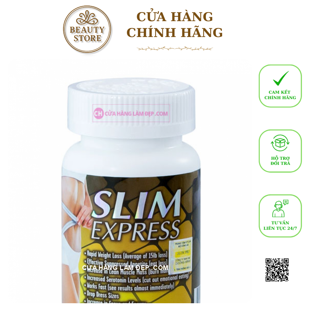 Viên Uống Giảm Cân Slim Express 60 Viên Của Mỹ