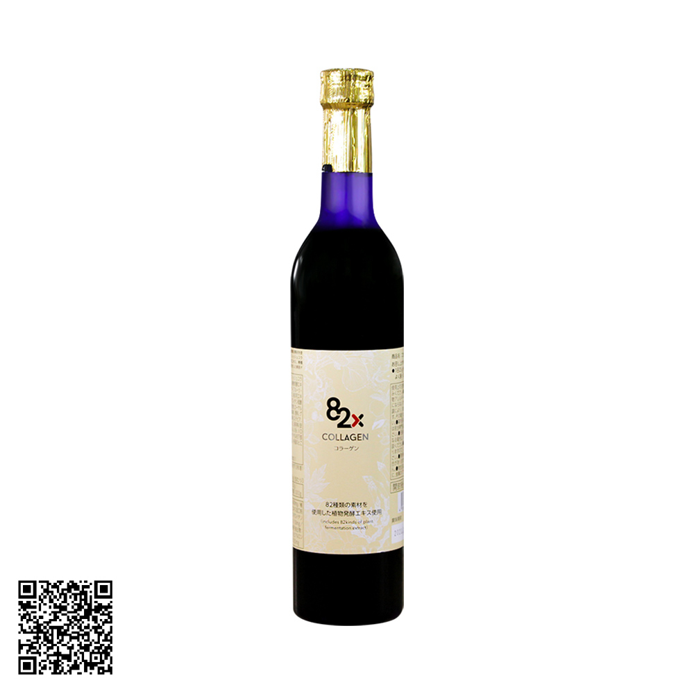 Nước uống Collagen 82x 120000mg Nhật Bản 500ml - Mẫu 2018 