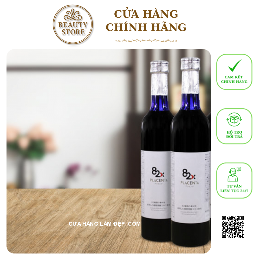 Tinh chất nhau thai Placenta 82x 450000mg Nhật Bản 500ml