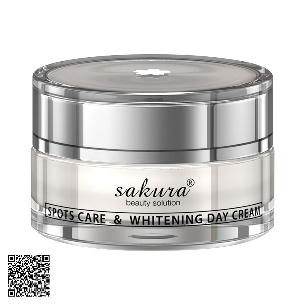 Kem Dưỡng Trắng Da Mờ Nám Ban Ngày Sakura Spot Care & Whitening Day Cream SPF 50++ 30g