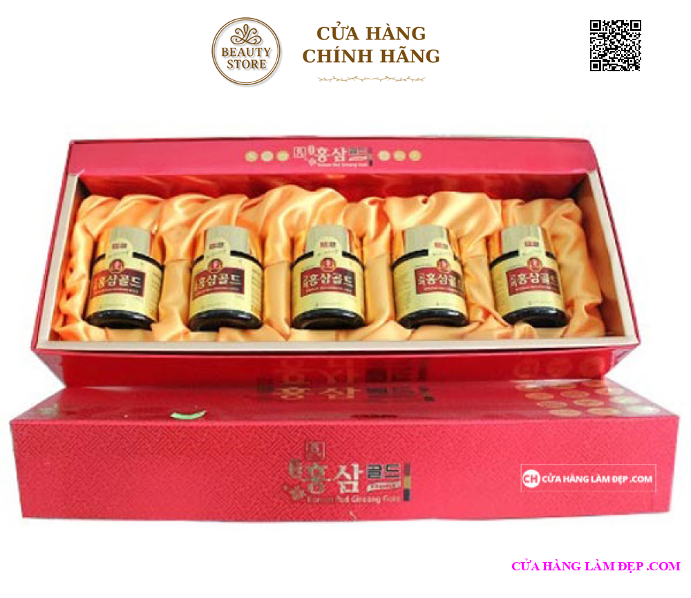 Cao Hồng Sâm 6 Tuổi Insam (120gr X 5 Lọ)