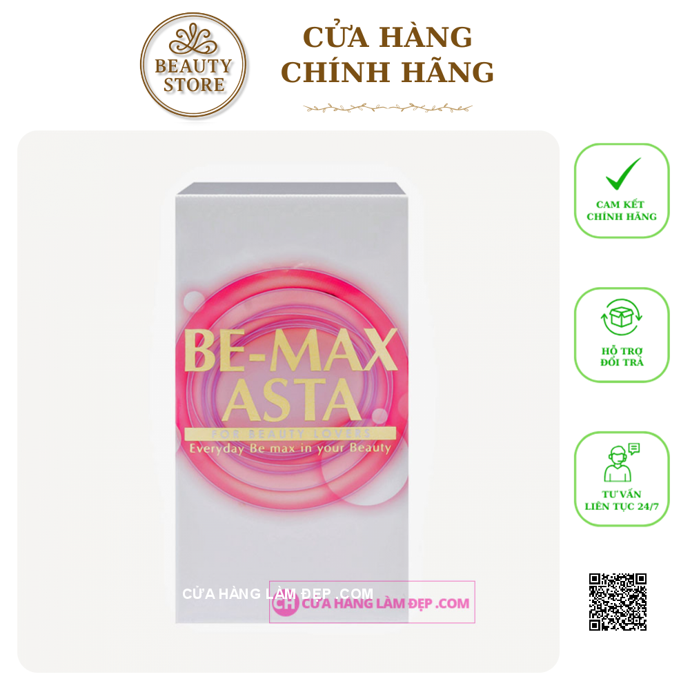 Viên Uống Mờ Nám, Trắng Da, giảm Mụn Be-Max Asta