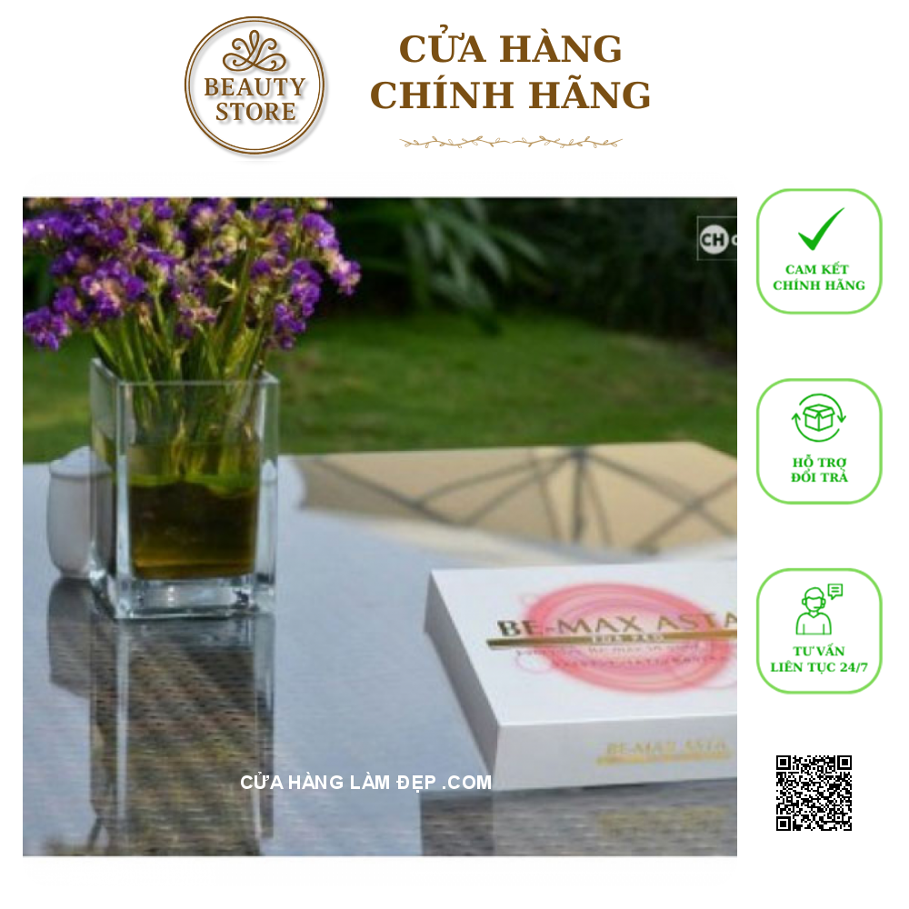 Viên Uống Mờ Nám, Trắng Da, giảm Mụn Be-Max Asta