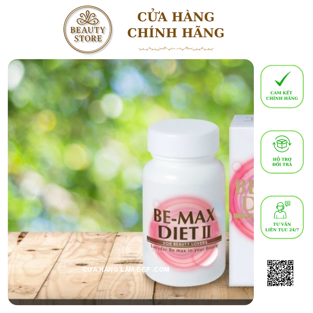 Viên uống hỗ trợ giảm cân Be-Max Diet II 90 viên