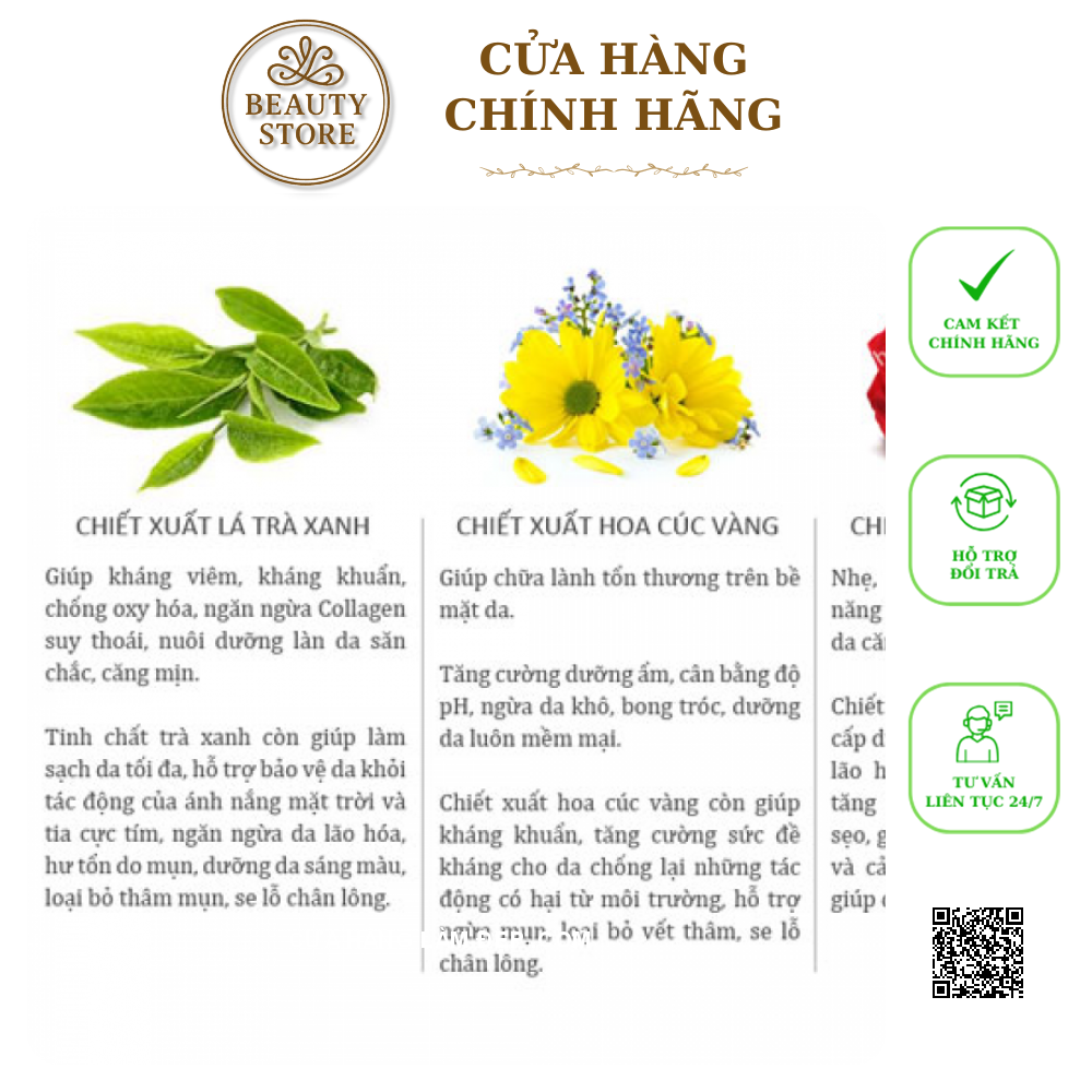 Bộ Kem Dưỡng Dành Cho Da Nhạy Cảm Dễ Kích Ứng Sakura