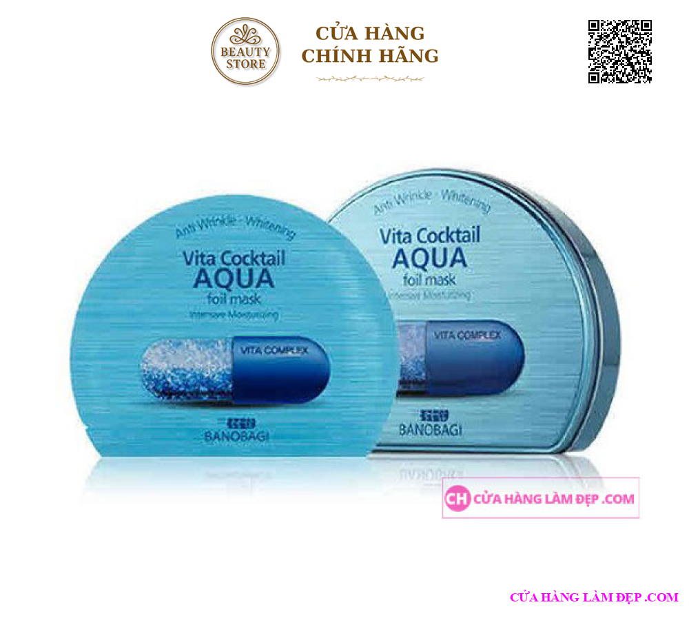 Mặt Nạ Thiếc BANOBAGI Vita Cocktail Age Foil Mask