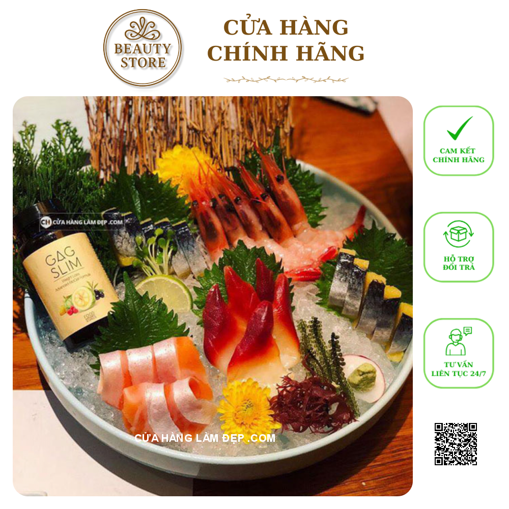 Viên Uống Giảm Cân Tối Ưu - Gag Slim mẫu mới 2019 Của Mỹ