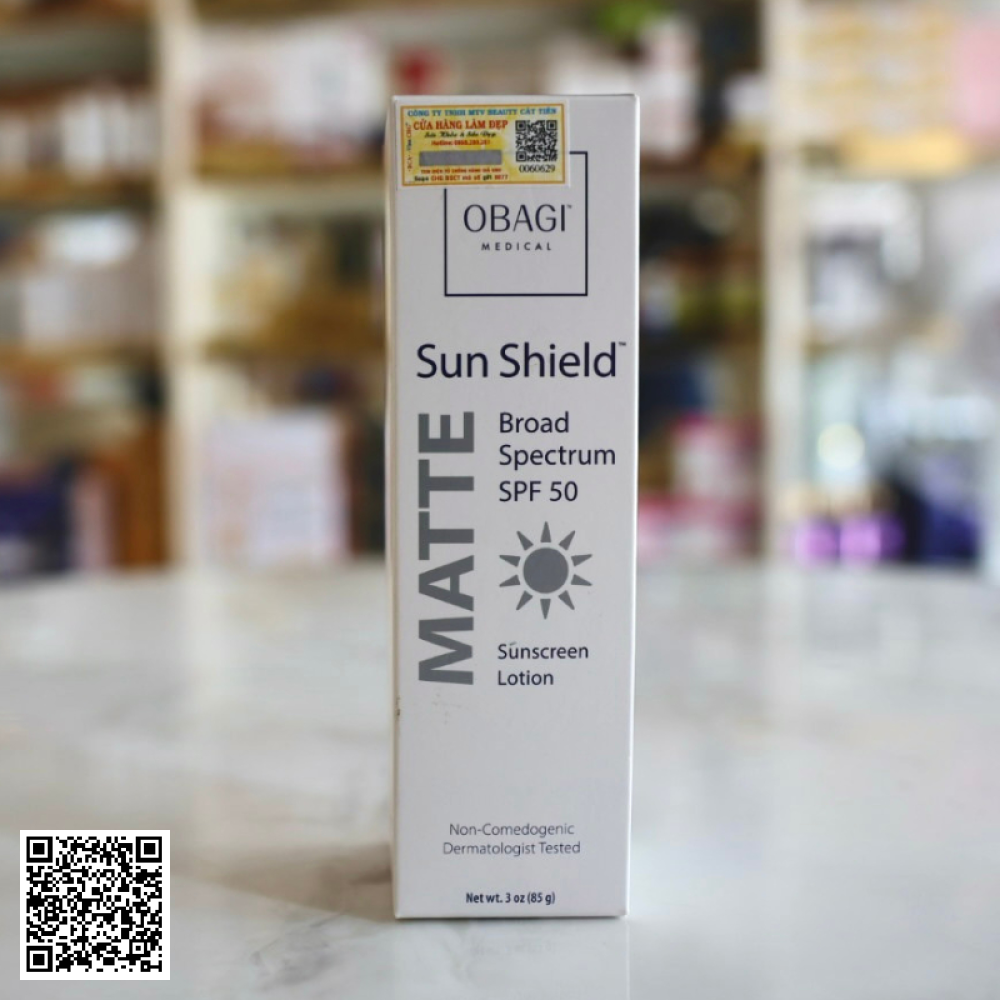 Kem chống nắng Obagi Sun Shield Matte Broad Spectrum SPF 50 Mỹ 85gr 