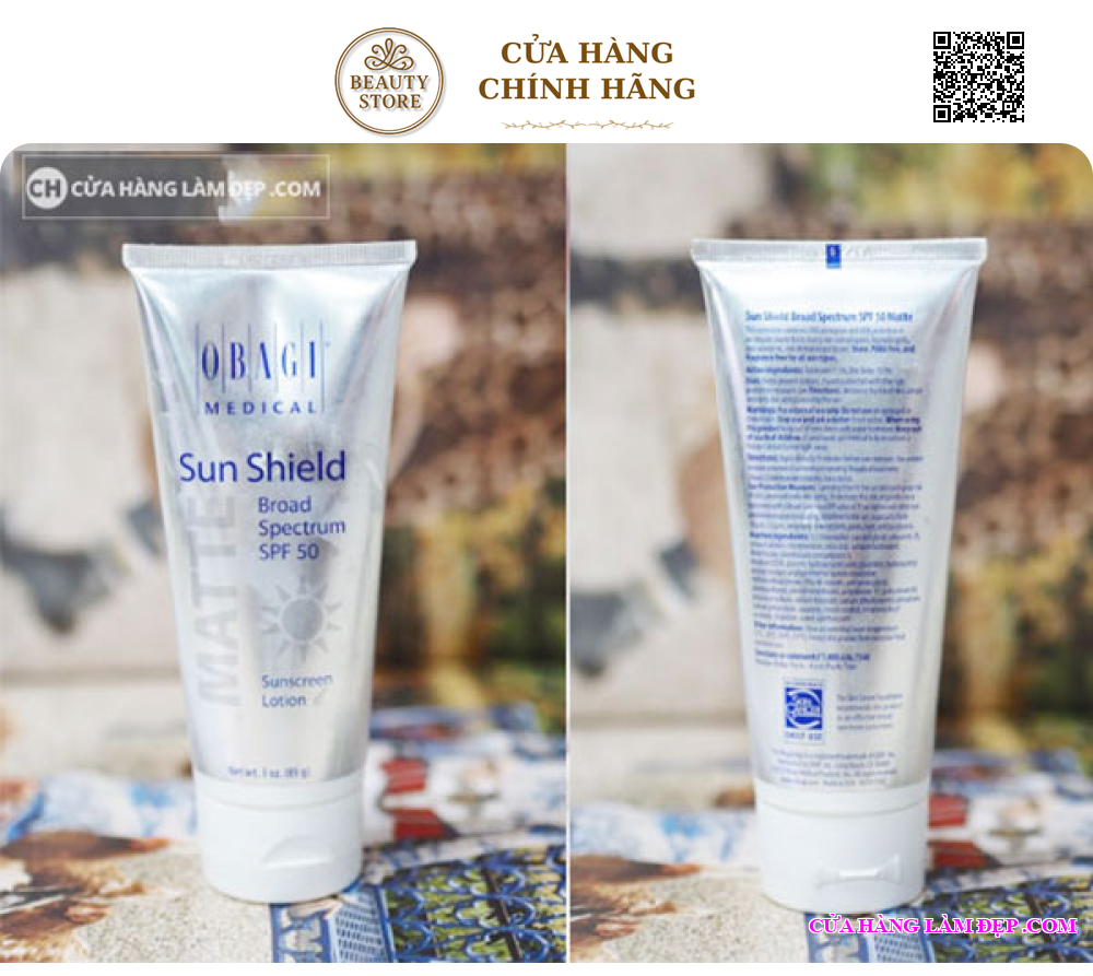 Kem chống nắng Obagi Sun Shield Matte Broad Spectrum SPF 50