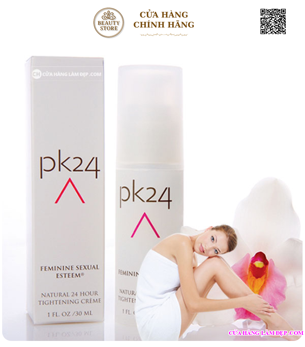 Kem Se Khít Vùng Kín PK24, Làm Săn Chắc Thu Nhỏ Đường Kính Vùng Kín của Mỹ
