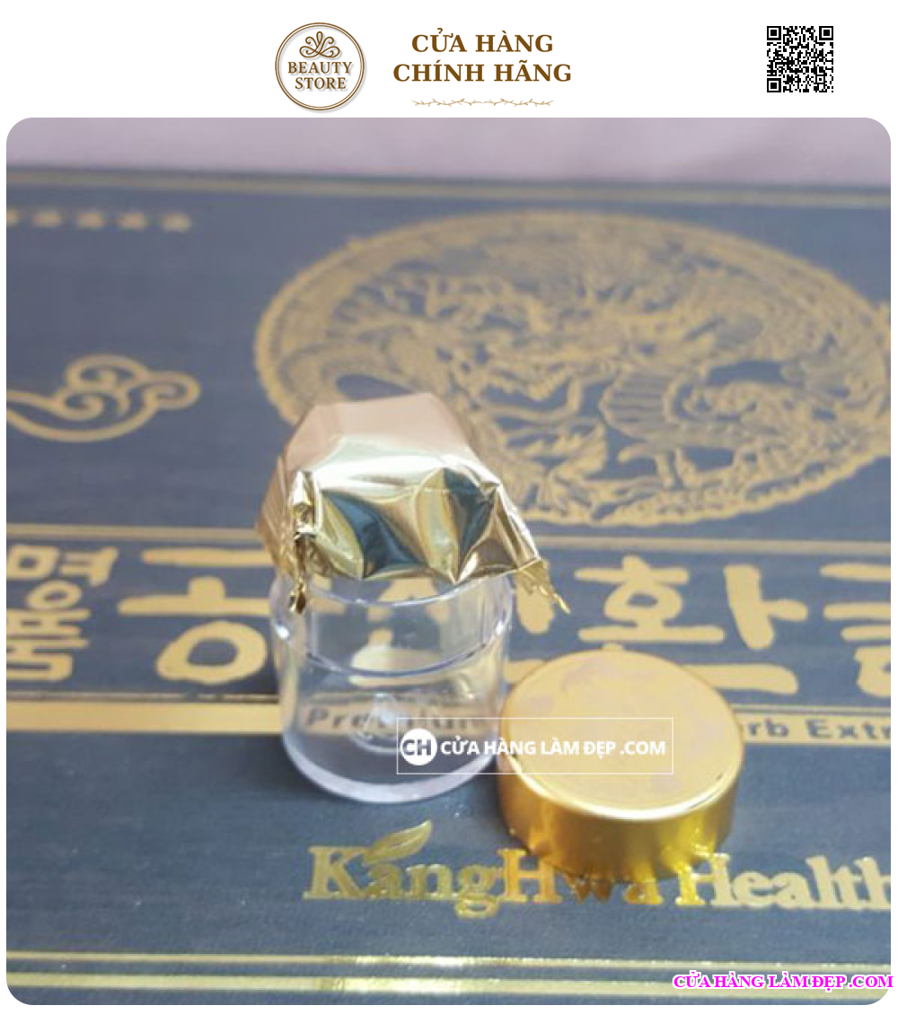 Đông Trùng Hạ Thảo Hộp Gỗ 60 Viên Hàn Quốc