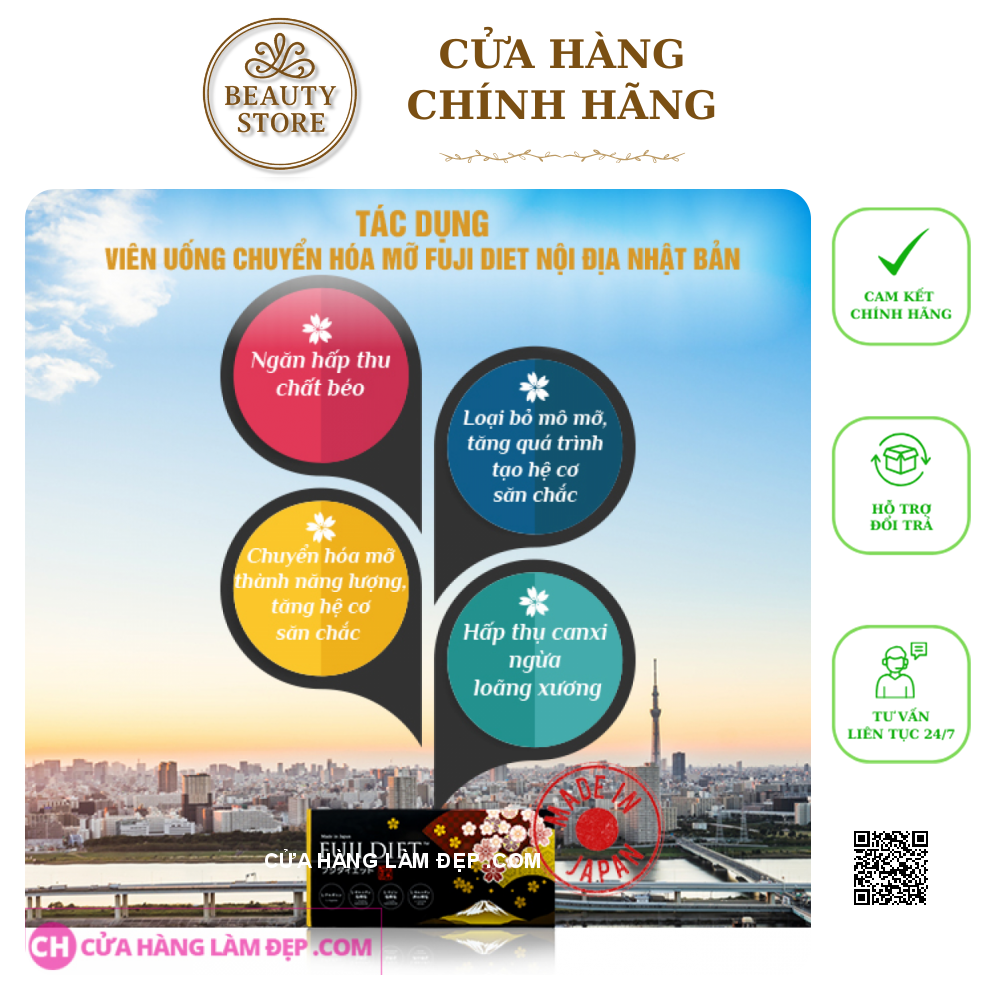 Viên Uống Giảm Cân Fuji Diet Nhật Bản