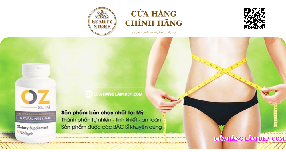 Viên uống giảm cân OZ SLIM (40 Viên)