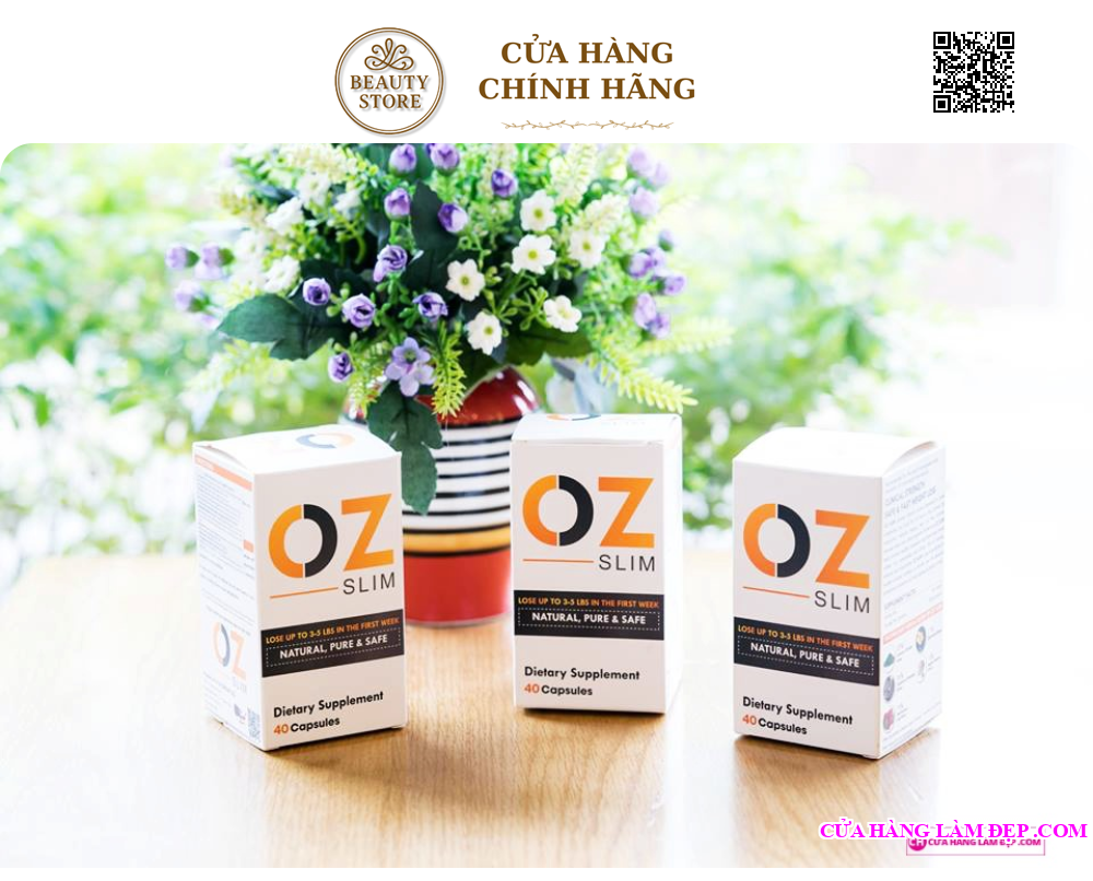 Viên uống giảm cân OZ SLIM (40 Viên)