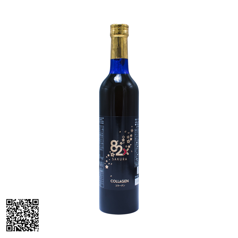 Nước uống Collagen 82x Sakura Premium 120000mg 500ml - Mẫu 2019