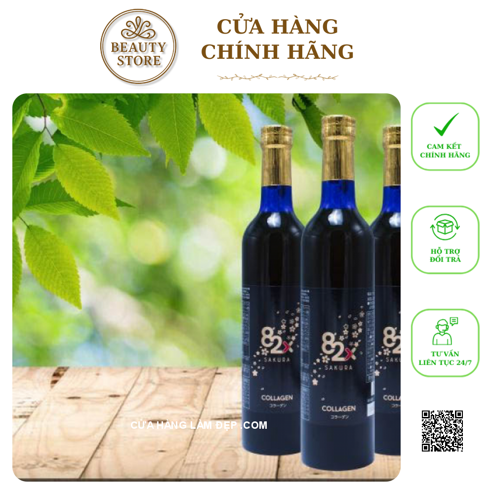 Nước uống Collagen 82x Sakura Premium 120000mg 500ml