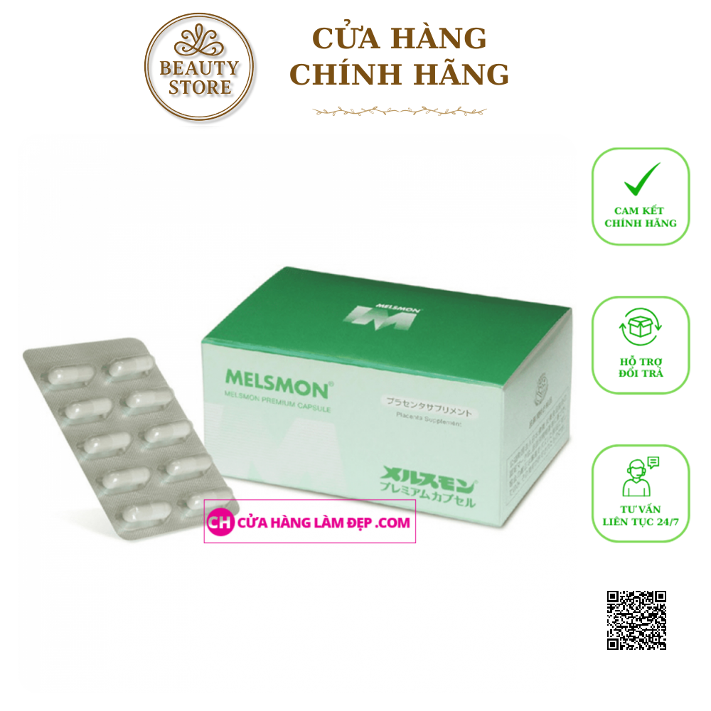 Viên Tinh Chất Tế Bào Nhau Thai Melsmon Premium Capsule