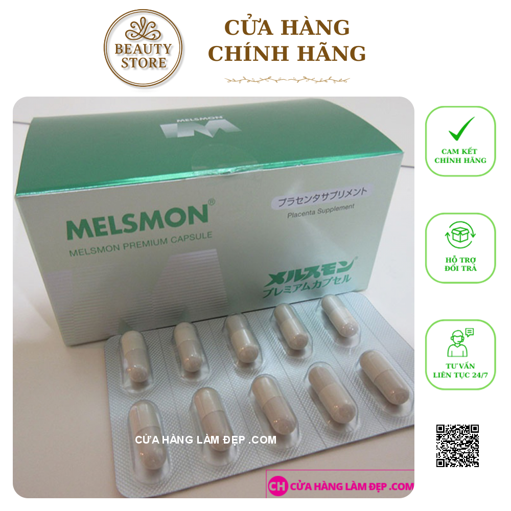 Viên Tinh Chất Tế Bào Nhau Thai Melsmon Premium Capsule