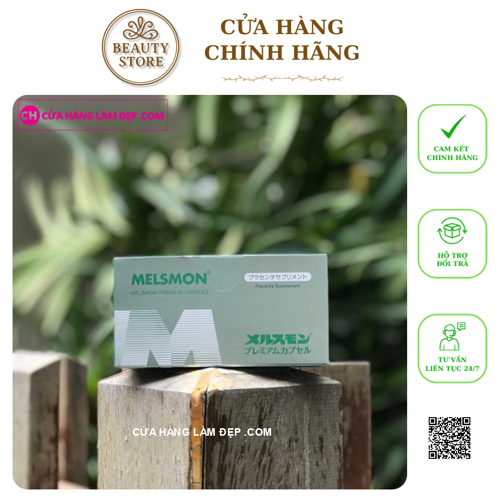 Viên Tinh Chất Tế Bào Nhau Thai Melsmon Premium Capsule