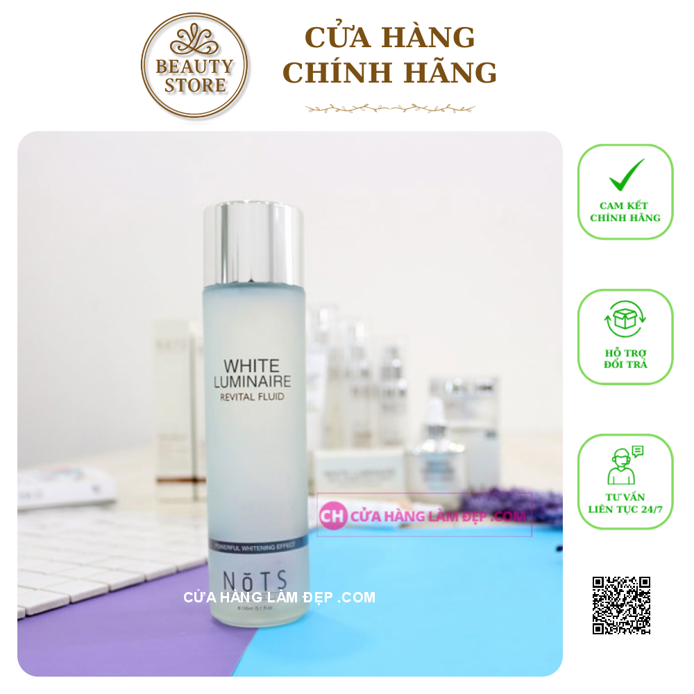 Nước thần đặc giảm làm sáng da Hàn Quốc NOTS White Luminaire Revital Fluid