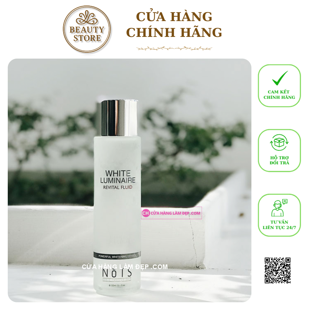 Nước thần đặc giảm làm sáng da Hàn Quốc NOTS White Luminaire Revital Fluid