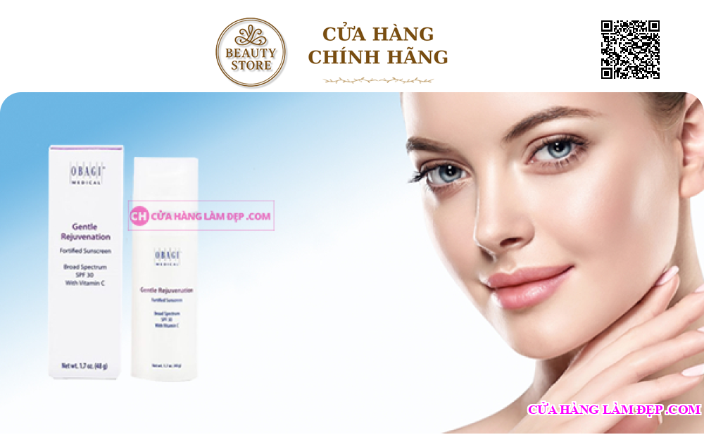 Kem Chống Nắng Obagi Gentle Rejuvenation SPF 30 Vitamin C