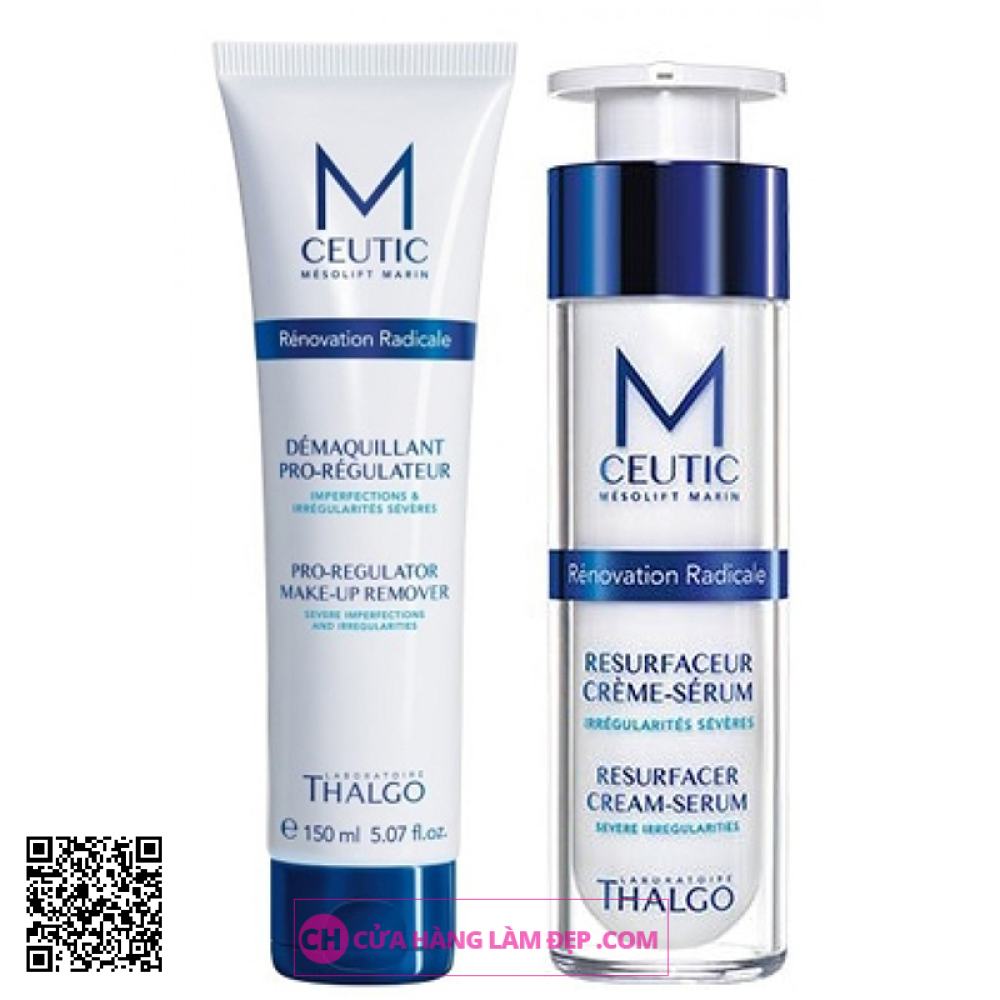 Kem Dưỡng giảm Sẹo Rỗ Thalgo Mceutic Resurfacer Cream-Serum 50ml