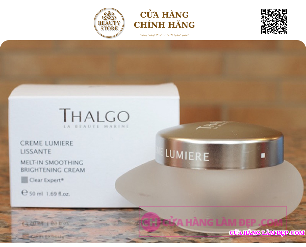 Kem Dưỡng Trắng Và Trẻ Hóa Da Thalgo Melt-In Smoothing Brightening Cream