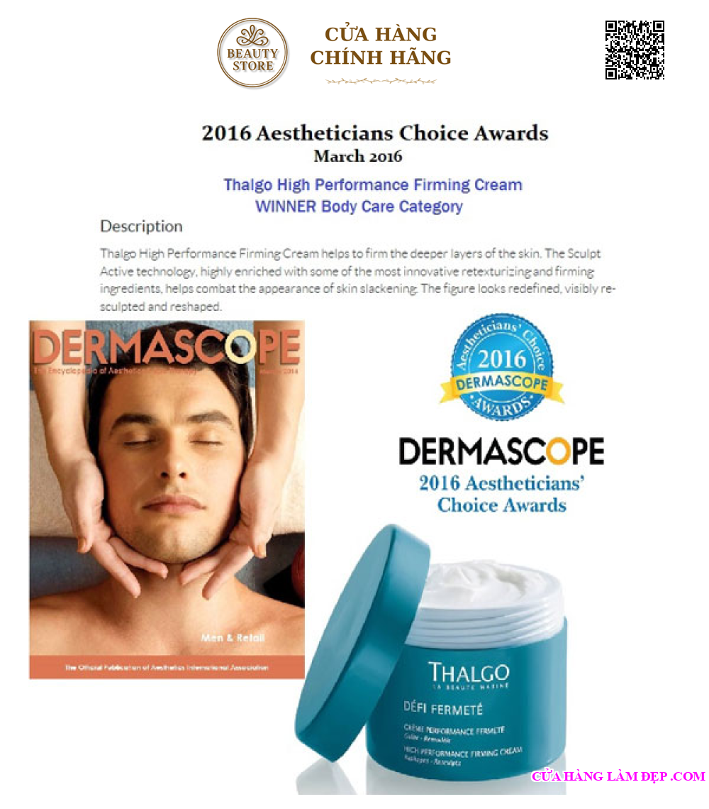 Kem Đốt Cháy Mỡ Thừa Thalgo High Performance Firming Cream