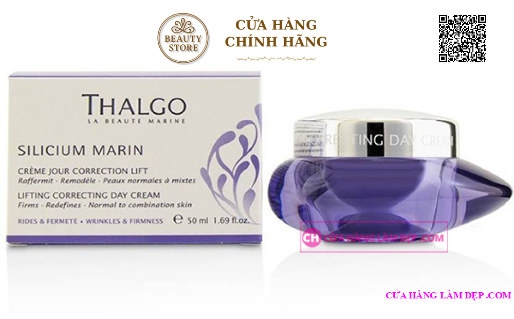 Kem Nâng Cơ Hỗ Trợ Ngừa Lão Hóa Ban Ngày Thalgo Lifting Correcting Day Cream