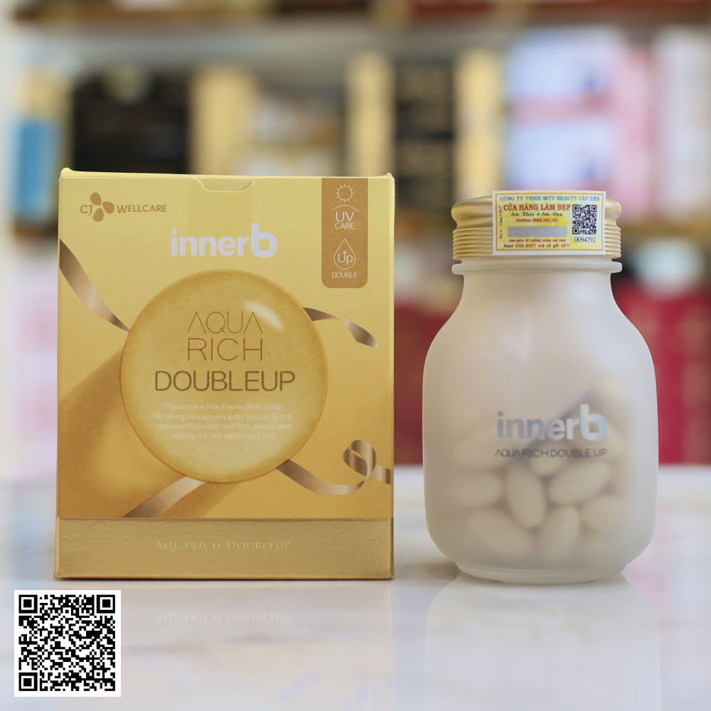 Viên Uống Cấp Nước Collagen Hàn Quốc Innerb Aqua Rich 70 Viên