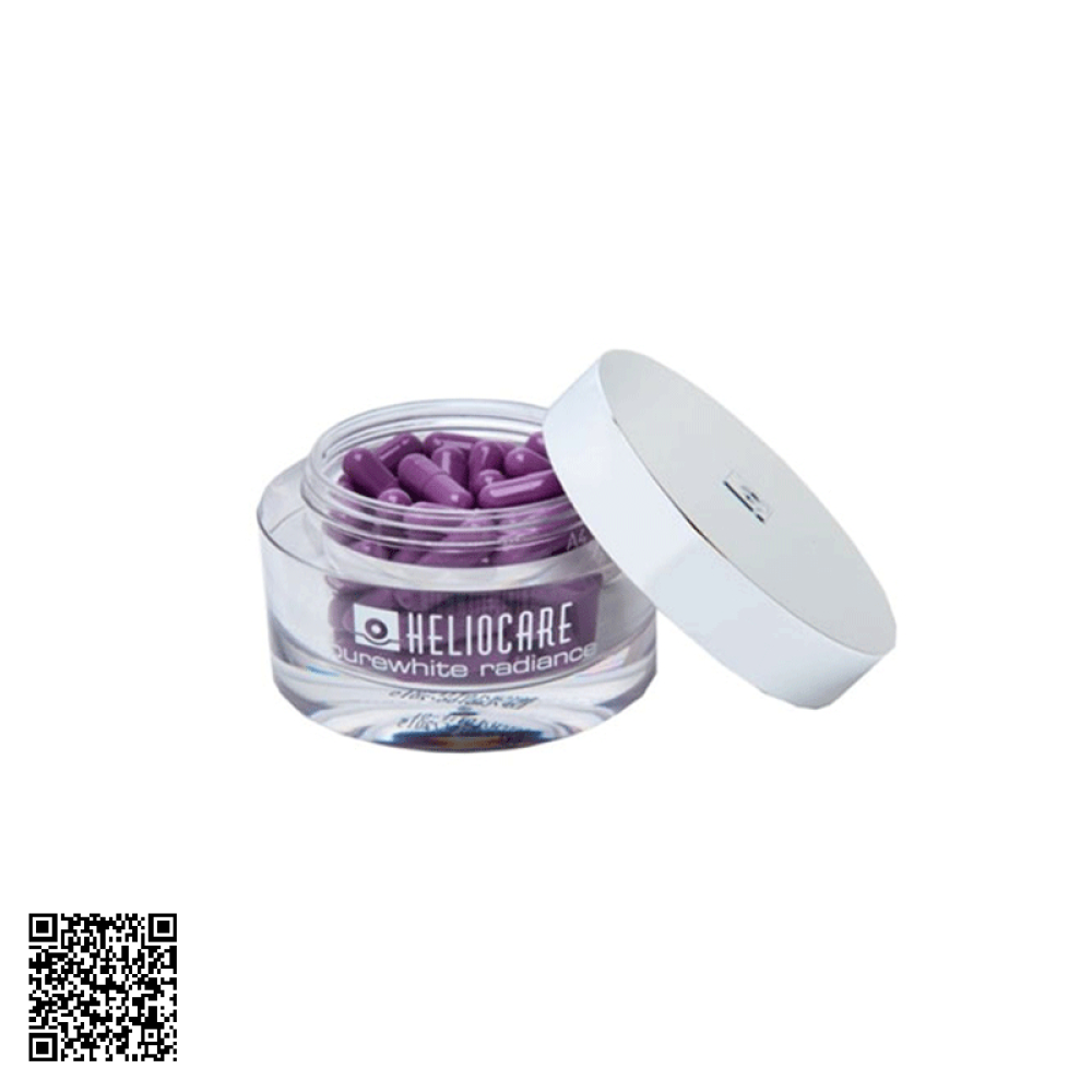 Viên Uống Trắng Da, Mờ Nám Heliocare PureWhite Radiance