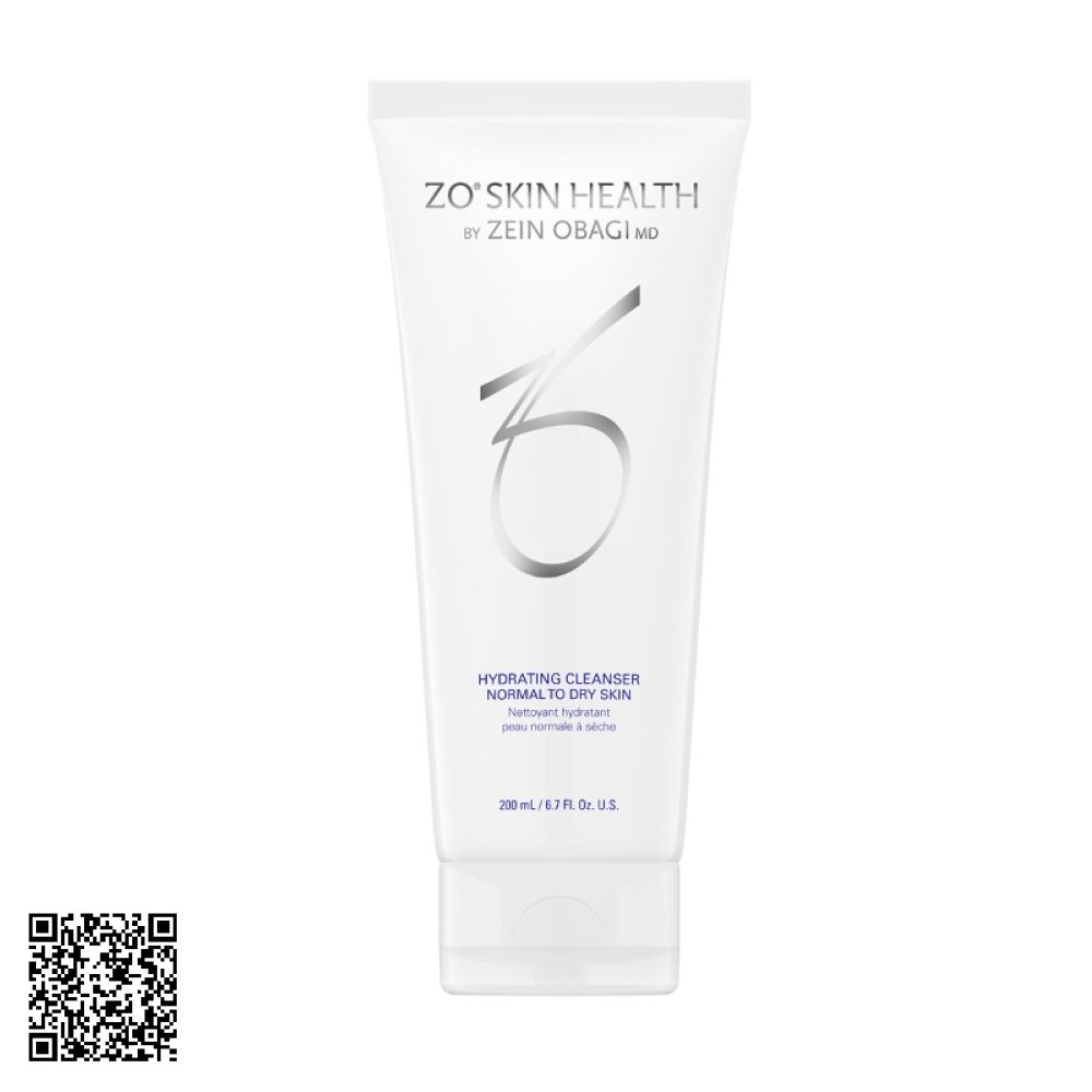 ZO Skin Health Hydrating Cleanser - Sữa Rửa Mặt Cho Da Khô, Da Nhạy Cảm