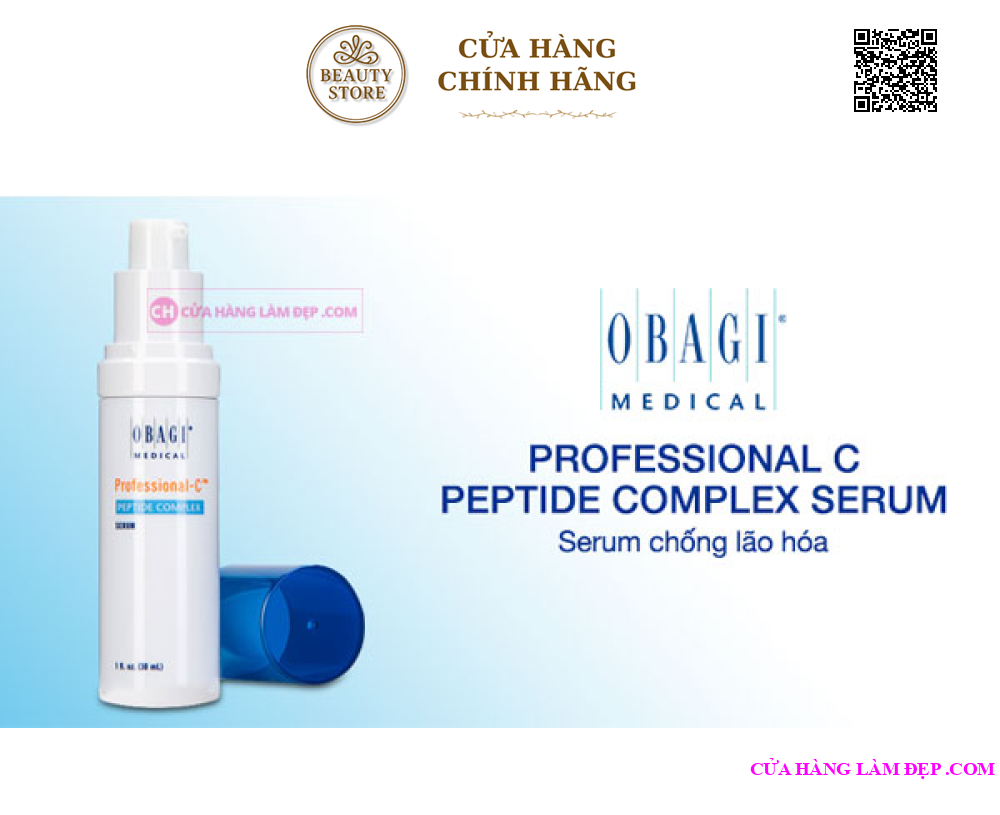 Serum Chống Lão Hoá Obagi Professional-C Peptide Complex Serum