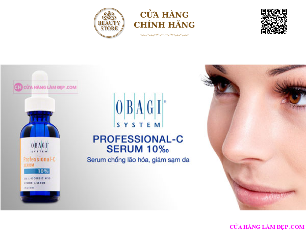 Serum Giảm Nám, Chống Lão Hoá Obagi Professional-C Serum 10%